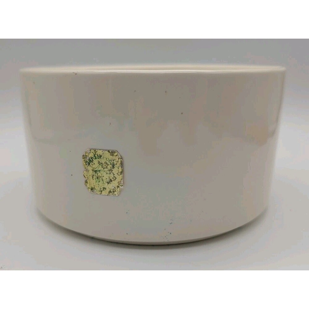 Vintage Haeger Pottery Round Straight Sided Cream Planter